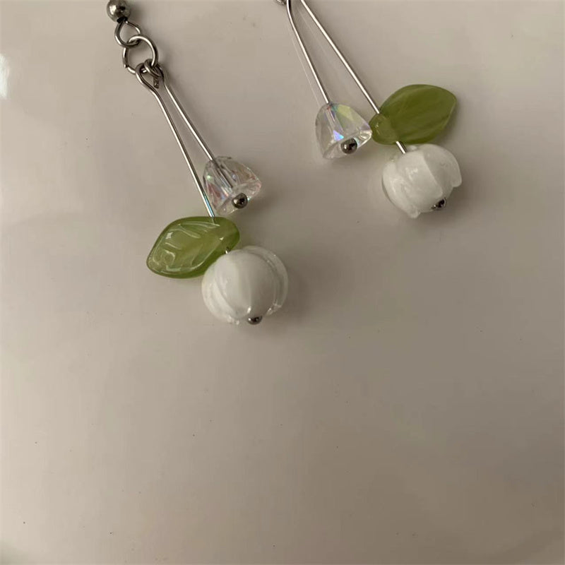Bell orchid earrings